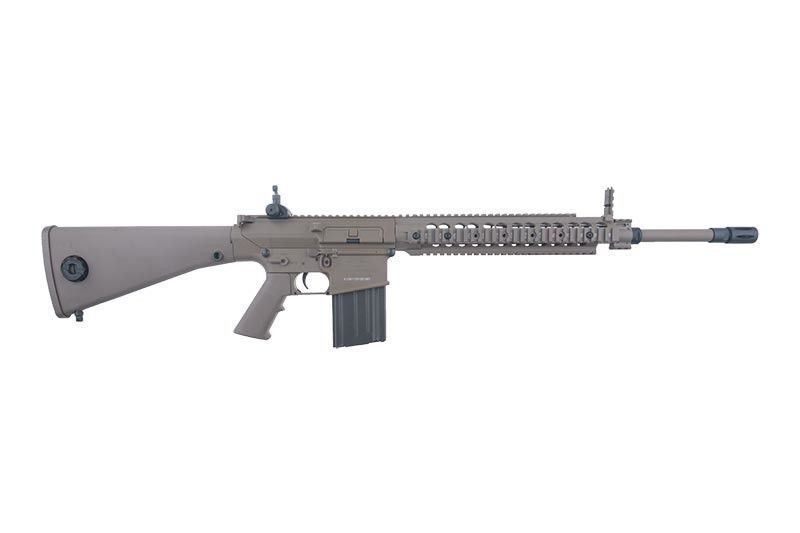 Марксманская гвинтівка SR25-M110 - tan [ARES] (для страйкболу) ARE-01-022040 фото