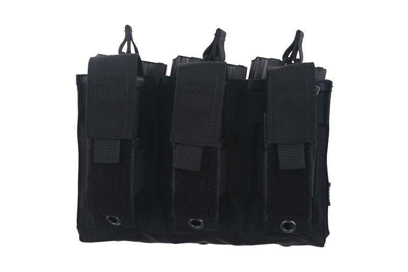 Подсумок Open Top 3+3 - black [Primal Gear] (для страйкболу) PRI-19-021081 фото