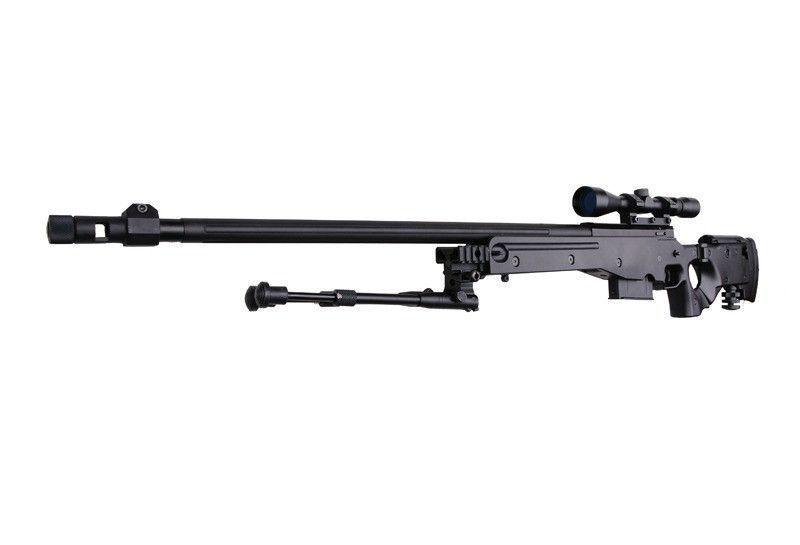 Винтовка снайперская G96D с оптикой и сошками [WELL] (для страйкбола) WEL-02-001238 фото