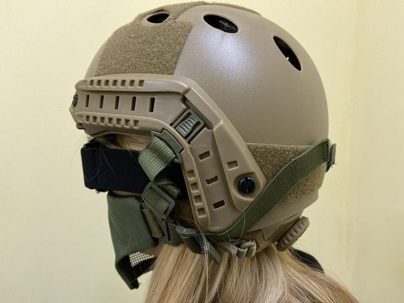 Маска Stalker Evo с монтажом для шлема FAST - Olive Drab [Ultimate Tactical] UTT-28-017152(MA-45-OD) фото