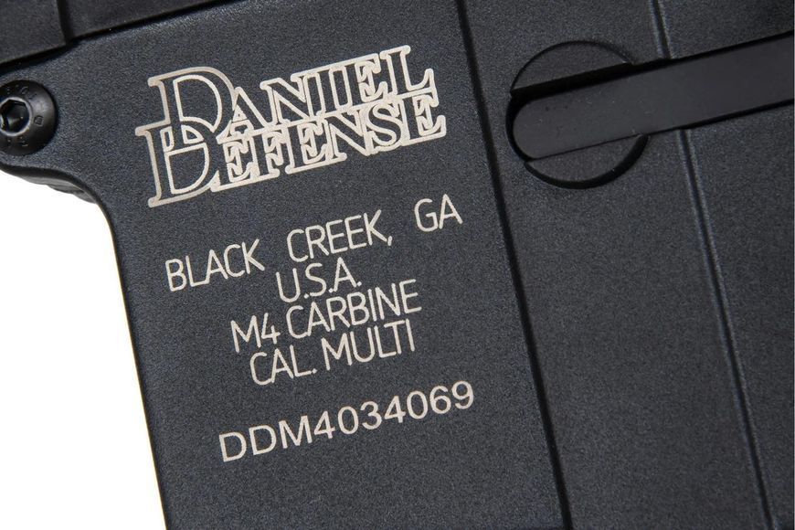 Автоматична гвинтівка SA-C19 CORE&trade; Daniel Defense&reg; HAL ETU&trade; &mdash; Black [Specna Arms] (для страйкболу) SPE-01-041703 фото